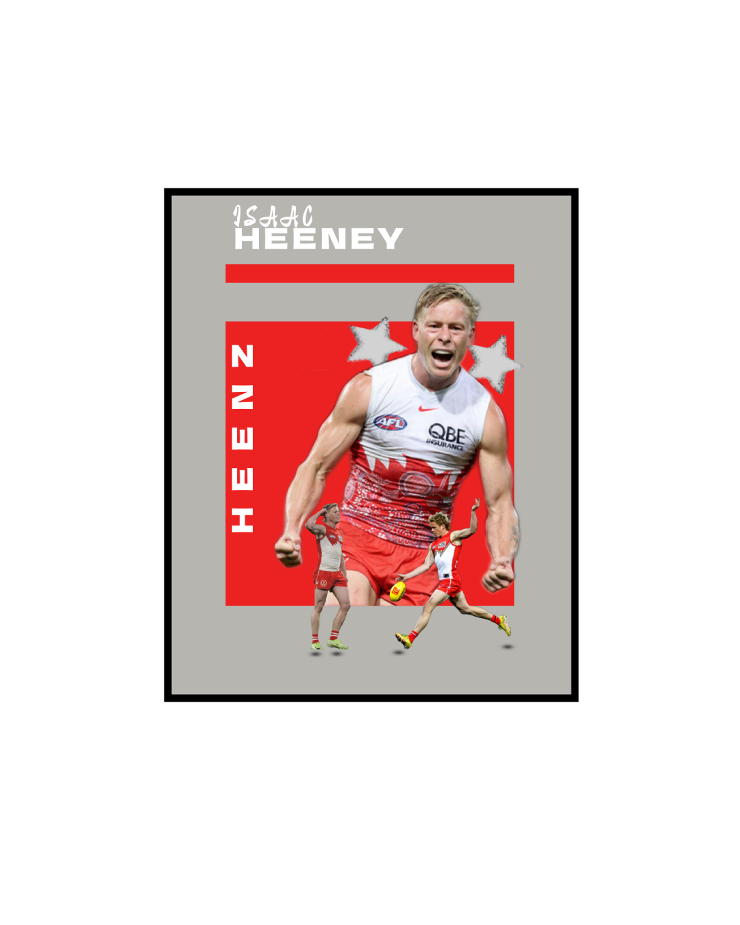 Isaac Heeney poster (digital)