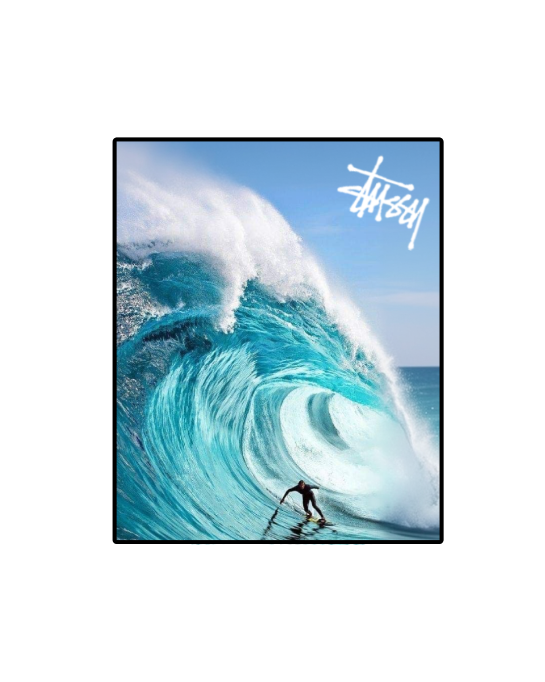 Stusy x Surf poster (digital)
